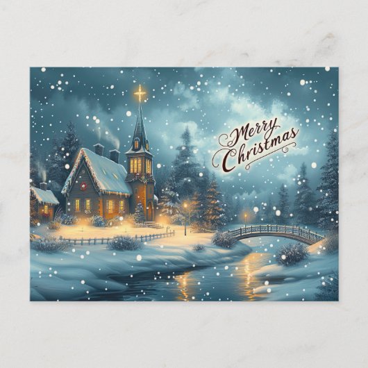 クリスマスホリデーはがき シーズンポストカード (正面)