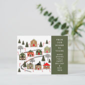 クリスマスホリデーはがき シーズンポストカード (スタンド正面)