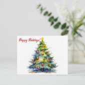 クリスマスホリデーはがき シーズンポストカード (スタンド正面)