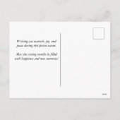 クリスマスホリデーはがき シーズンポストカード (裏面)