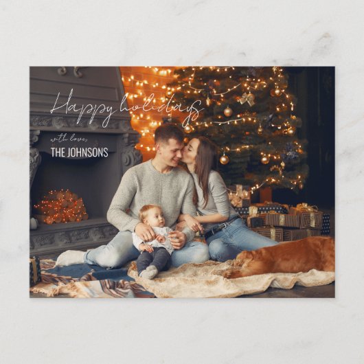 クリスマスホリデーはがき ポストカード (正面)