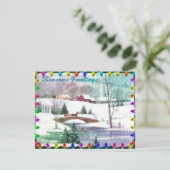 クリスマスホリデーへの招待 招待状 (スタンド正面)