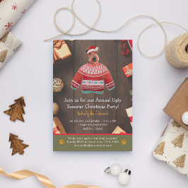 クリスマスホリデーアイレデールドグージュセーターパーティー 招待状