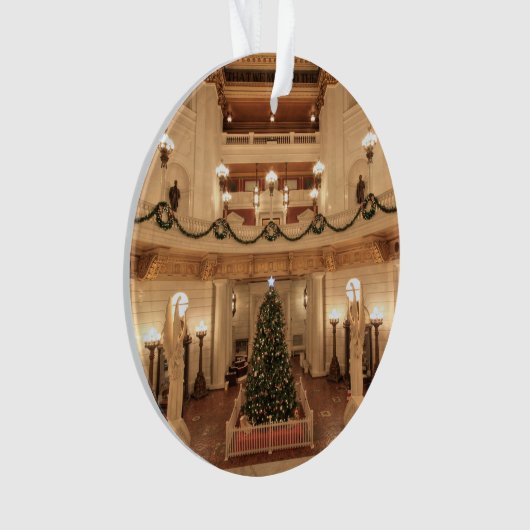 クリスマスホリデーアットペンシルバニア州キャピトル オーナメント (正面)