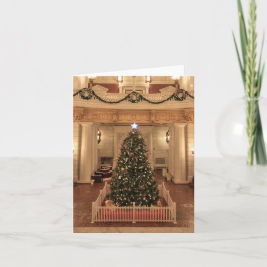 クリスマスホリデーアットペンシルバニア州キャピトル シーズンカード (正面)