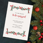 クリスマスホリデーウェディング セーブザデート