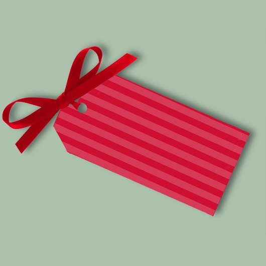 クリスマスホリデーウォーターカラーメリーミストレトウキュート ギフトタグ