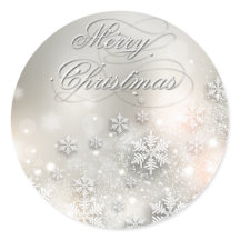 クリスマスホリデーエレガントスノーフレーク