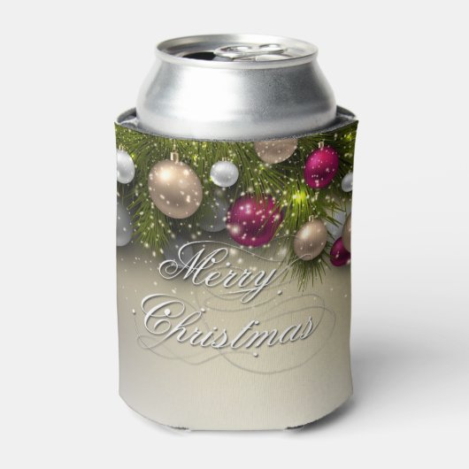 クリスマスホリデーオーナメント数々の- 缶クーラー (缶正面)