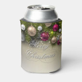 クリスマスホリデーオーナメント数々の- 缶クーラー (缶裏面)