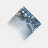 クリスマスホリデーオーナメント – ブルース スタンダードランチョンナプキン (角)