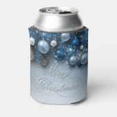 クリスマスホリデーオーナメント – ブルース 缶クーラー (缶裏面)