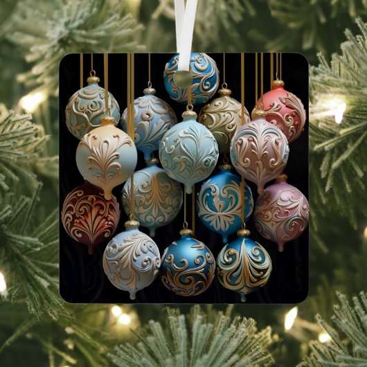 クリスマスホリデーオーナメント メタルオーナメント (インサイチュ)