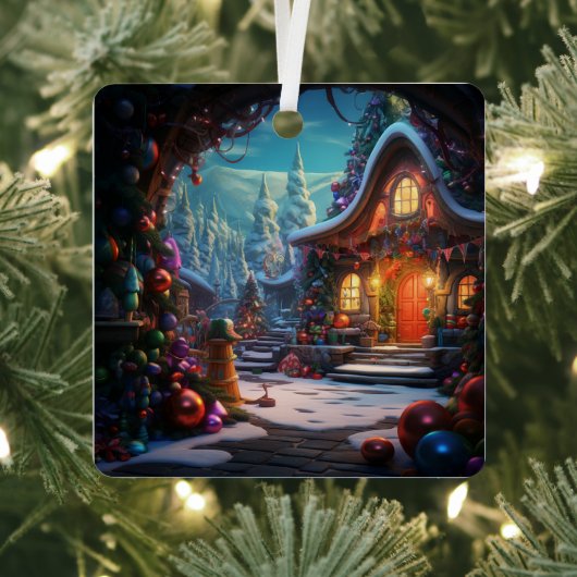 クリスマスホリデーオーナメント メタルオーナメント (インサイチュ)