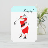 クリスマスホリデーオープンハウス招待状 招待状 (スタンド正面)