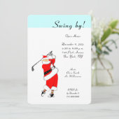 クリスマスホリデーオープンハウス招待状 招待状 (スタンド正面)