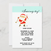 クリスマスホリデーオープンハウス招待状 招待状 (正面)