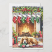 クリスマスホリデーオープンハウス 招待状 (裏面)