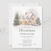 クリスマスホリデーオープンハウス 招待状 (正面)