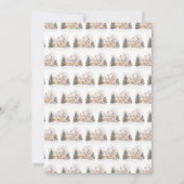 クリスマスホリデーオープンハウス 招待状 (裏面)