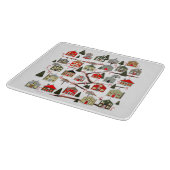 クリスマスホリデーカッティングボード カッティングボード (角)