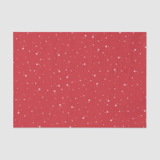 クリスマスホリデーカラフルフェスティバルかわいい 薄葉紙 (正面)