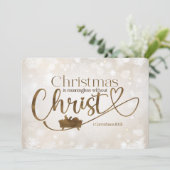 クリスマスホリデーカードなしで意味のない (スタンド正面)