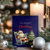 クリスマスホリデーカードを待っている シーズンカード