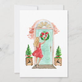 クリスマスホリデーカード「クリスマスリース」 シーズンカード