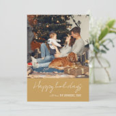 クリスマスホリデーカード シーズンカード (スタンド正面)