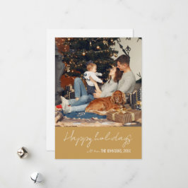 クリスマスホリデーカード シーズンカード