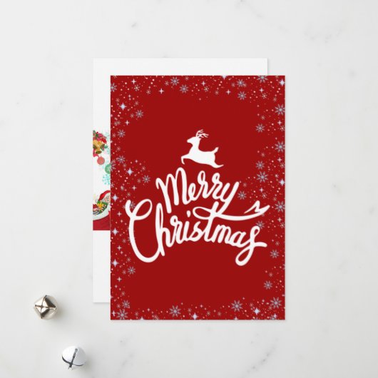 クリスマスホリデーカード シーズンカード (正面/裏面インサイチュ)