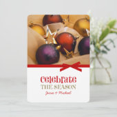 クリスマスホリデーカード シーズンカード (スタンド正面)