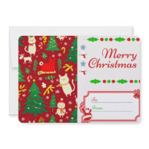 クリスマスホリデーカード