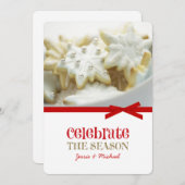 クリスマスホリデーカード シーズンカード (正面/裏面)