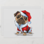 クリスマスホリデーカード シーズンカード (正面/裏面)