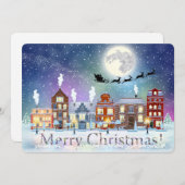 クリスマスホリデーカード シーズンカード (正面/裏面)
