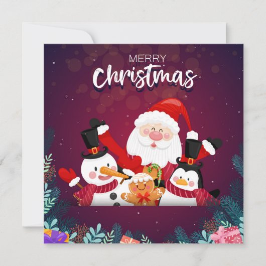 クリスマスホリデーカード シーズンカード (正面)