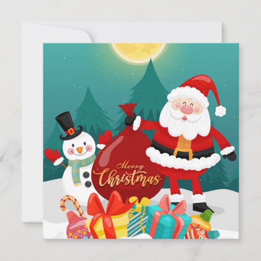 クリスマスホリデーカード シーズンカード (正面)