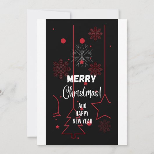 クリスマスホリデーカード シーズンカード (正面)