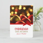 クリスマスホリデーカード シーズンカード (スタンド正面)