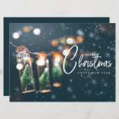 クリスマスホリデーカード シーズンカード (正面/裏面)