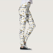 クリスマスホリデーキャンディーケーン&ホットココアカスタム レギンス (右)