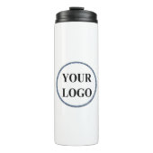 クリスマスホリデーギフトあなたのロゴを追加メリークリスマス タンブラー (正面)