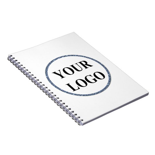 クリスマスホリデーギフトあなたのロゴを追加メリークリスマス ノートブック (右側)