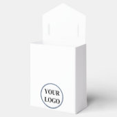 クリスマスホリデーギフトあなたのロゴを追加メリークリスマス フェイバーボックス (オープン)