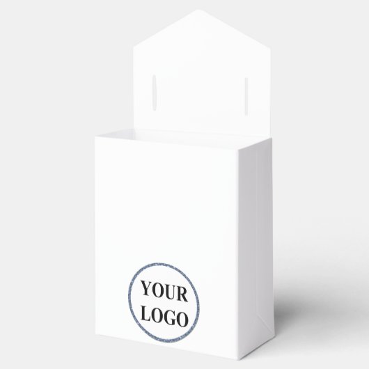 クリスマスホリデーギフトあなたのロゴを追加メリークリスマス フェイバーボックス (オープン)