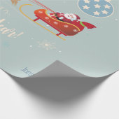 クリスマスホリデーギフト&あなたの願い，パーソナライズ ラッピングペーパー (角)