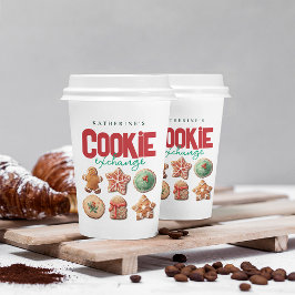 クリスマスホリデークッキー交換パーティー 紙コップ