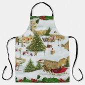 クリスマスホリデークラシック エプロン (正面)